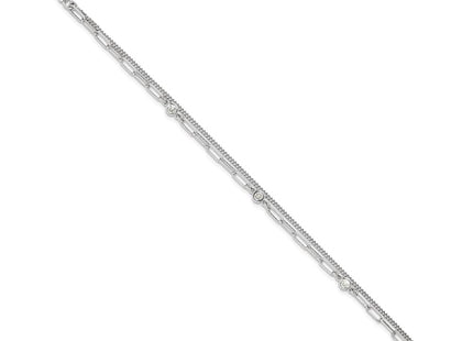 Sterling Silver Bracelets Style QG6495 - Classique Jewelry Inc.