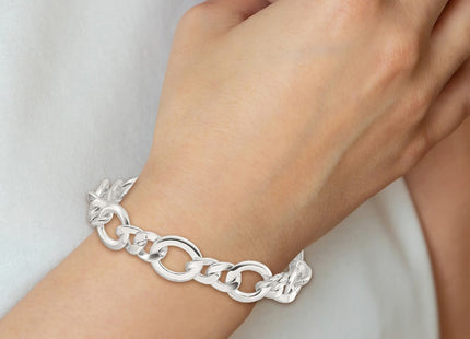Sterling Silver Bracelets Style QG6500 - Classique Jewelry Inc.