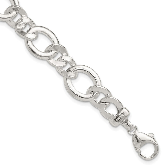 Sterling Silver Bracelets Style QG6500 - Classique Jewelry Inc.
