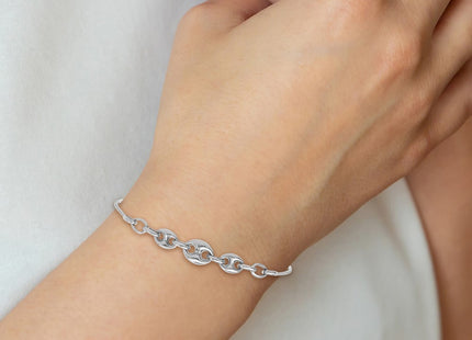 Sterling silver bracelet, further view