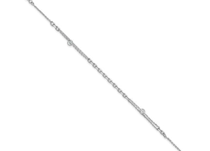 Sterling Silver Bracelets Style QG6512 - Classique Jewelry Inc.