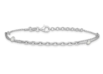 Sterling Silver Bracelets Style QG6512 - Classique Jewelry Inc.