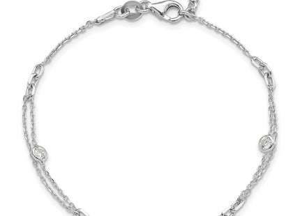Sterling Silver Bracelets Style QG6512 - Classique Jewelry Inc.