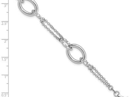Sterling Silver Bracelets Style QG6514 - Classique Jewelry Inc.