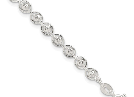 Sterling Silver Bracelets Style QG6527 - Classique Jewelry Inc.