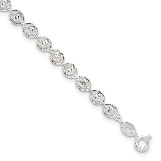 Sterling Silver Bracelets Style QG6527 - Classique Jewelry Inc.