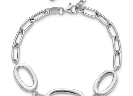 Sterling Silver Bracelets Style QG6529 - Classique Jewelry Inc.