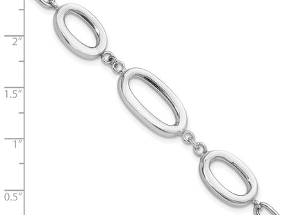 Sterling Silver Bracelets Style QG6529 - Classique Jewelry Inc.