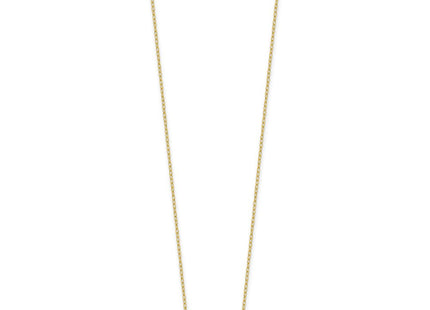 Sterling Silver Gold-tone Glass and Glass Crystal Evil Eye Necklace (Style QG6546-18)