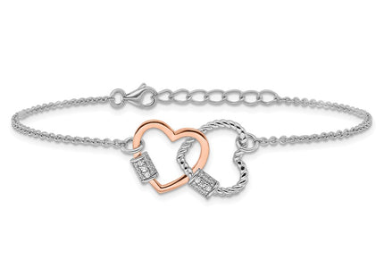 Sterling Silver Bracelets Style QG6547 - Classique Jewelry Inc.