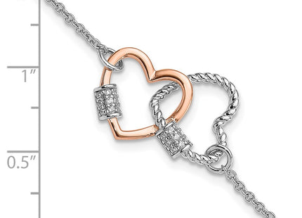 Sterling Silver Bracelets Style QG6547 - Classique Jewelry Inc.