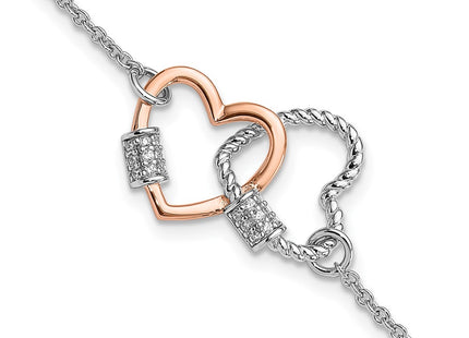 Sterling Silver Bracelets Style QG6547 - Classique Jewelry Inc.