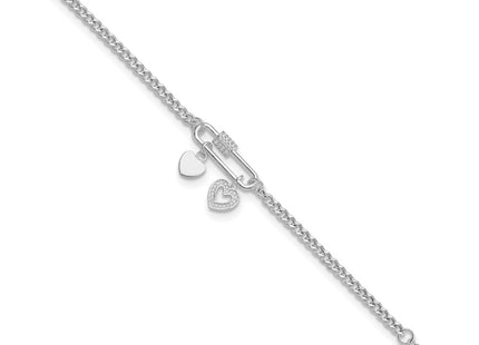 Sterling Silver Bracelets Style QG6548 - Classique Jewelry Inc.