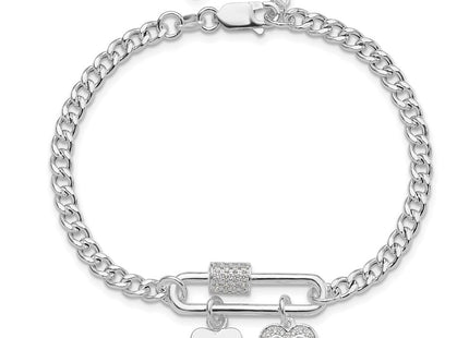 Sterling Silver Bracelets Style QG6548 - Classique Jewelry Inc.