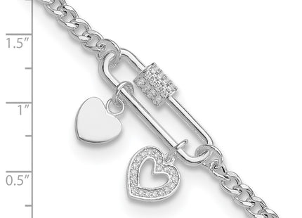 Sterling Silver Bracelets Style QG6548 - Classique Jewelry Inc.