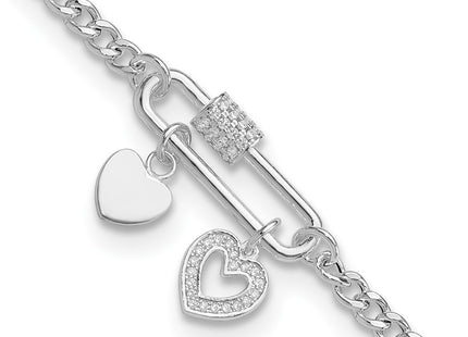 Sterling Silver Bracelets Style QG6548 - Classique Jewelry Inc.