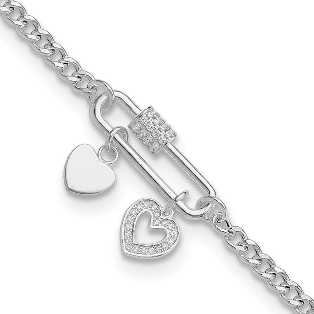 Sterling Silver Bracelets Style QG6548 - Classique Jewelry Inc.