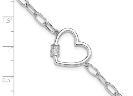 Sterling Silver Bracelets Style QG6549 - Classique Jewelry Inc.