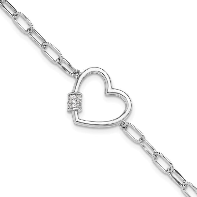 Sterling Silver Bracelets Style QG6549 - Classique Jewelry Inc.