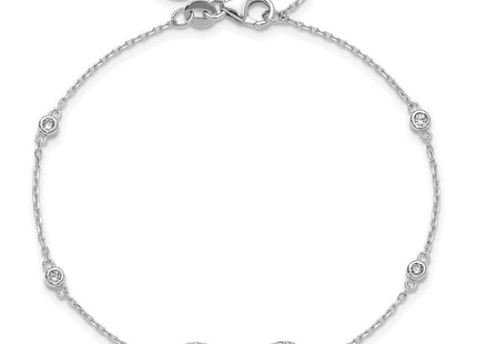 Sterling Silver Bracelets Style QG6554SET - Classique Jewelry Inc.