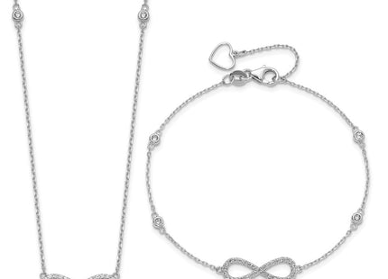 Sterling Silver Bracelets Style QG6554SET - Classique Jewelry Inc.