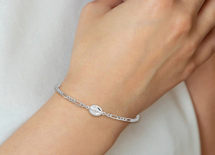 Sterling Silver Bracelets Style QG6560 - Classique Jewelry Inc.