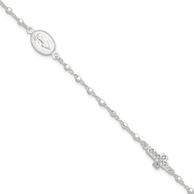 Sterling Silver Bracelets Style QG6563 - Classique Jewelry Inc.