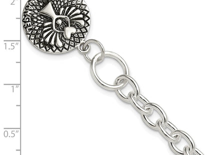 Sterling Silver Bracelets Style QG6566 - Classique Jewelry Inc.