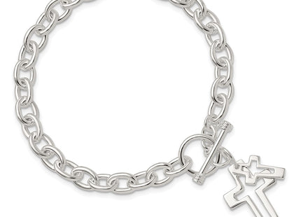 Sterling Silver Bracelets Style QG6567 - Classique Jewelry Inc.