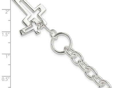 Sterling Silver Bracelets Style QG6567 - Classique Jewelry Inc.