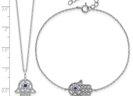 Sterling Silver Bracelets Style QG6593SET - Classique Jewelry Inc.