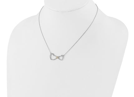 Silver/14k Two-Tone Jewelry Style QG6616 - Classique Jewelry Inc.