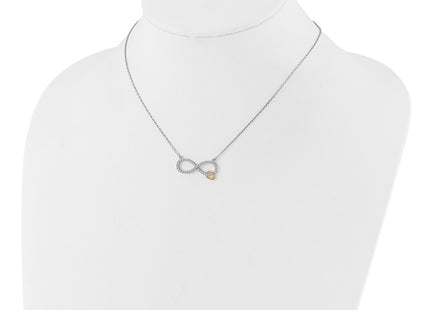 Silver/14k Two-Tone Jewelry Style QG6620 - Classique Jewelry Inc.