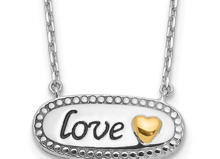 Silver/14k Two-Tone Jewelry Style QG6626 - Classique Jewelry Inc.
