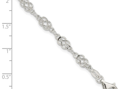 Sterling Silver Bracelets Style QG666 - Classique Jewelry Inc.