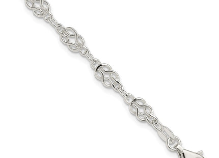Sterling Silver Bracelets Style QG666 - Classique Jewelry Inc.