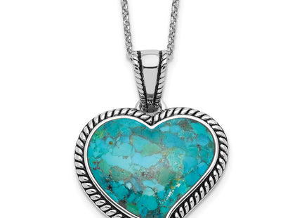 Sterling silver turquoise necklace