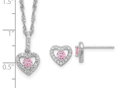 Sterling Silver Earrings Style QG6706SET - Classique Jewelry Inc.