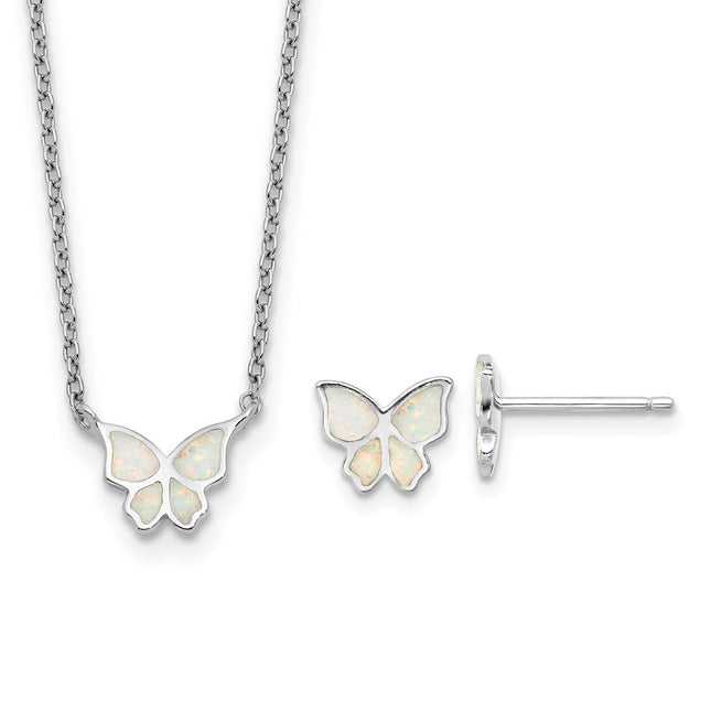 Sterling Silver Earrings Style QG6720SET - Classique Jewelry Inc.