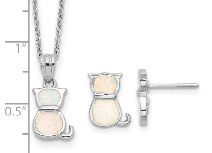 Sterling Silver Earrings Style QG6721SET - Classique Jewelry Inc.