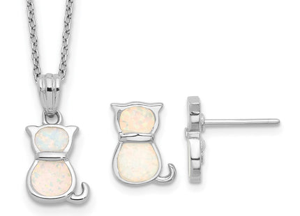 Sterling Silver Earrings Style QG6721SET - Classique Jewelry Inc.