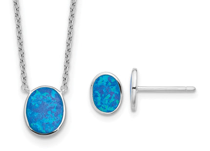 Sterling Silver Earrings Style QG6722SET - Classique Jewelry Inc.