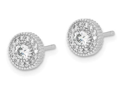 Sterling Silver Earrings Style QG6724SET - Classique Jewelry Inc.