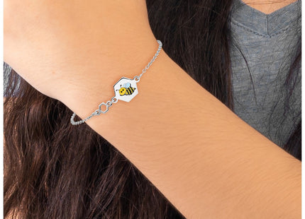 Sterling Silver Bracelets Style QG6728 - Classique Jewelry Inc.