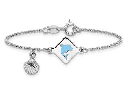 Sterling Silver Bracelets Style QG6729 - Classique Jewelry Inc.