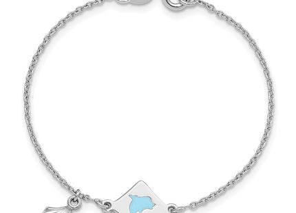 Sterling Silver Bracelets Style QG6729 - Classique Jewelry Inc.