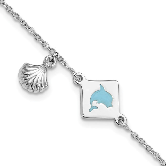 Sterling Silver Bracelets Style QG6729 - Classique Jewelry Inc.