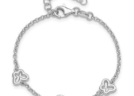 Sterling Silver Bracelets Style QG6736 - Classique Jewelry Inc.