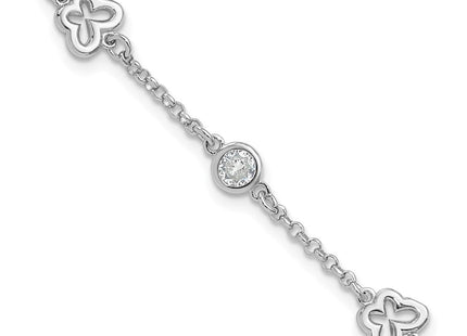 Sterling Silver Bracelets Style QG6736 - Classique Jewelry Inc.