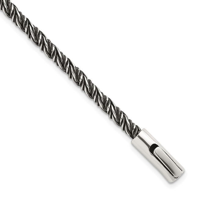Sterling Silver Chain Bracelets Style QG6774 - Classique Jewelry Inc.